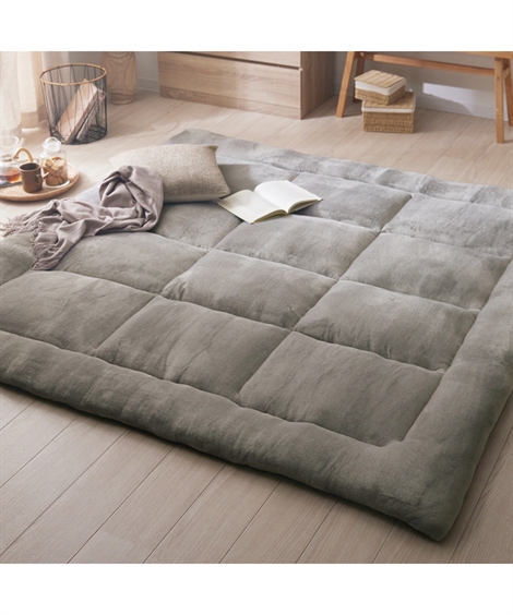 ニッセン（nissen） 単品配送 ラグ まるでお 布団 のようなふっくら極