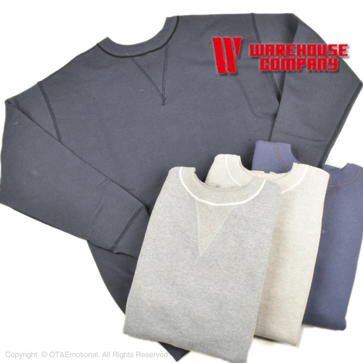 WAREHOUSE（ウエアハウス） セットインスリーブスウェット 401