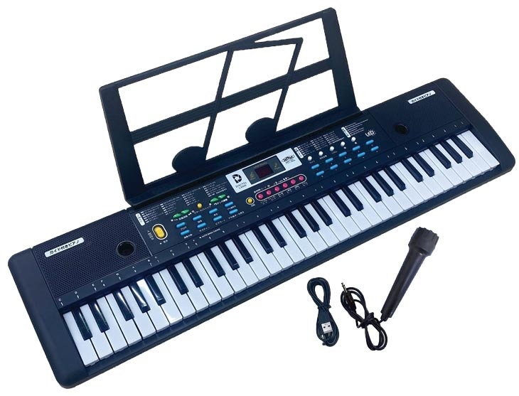 電子ピアノ 61鍵盤 光る鍵盤 キーボード ピアノ コンパクト ガイド機能