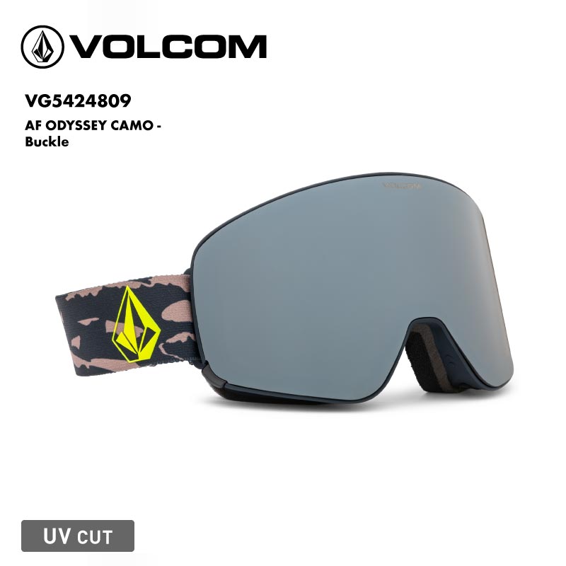 VOLCOM/ボルコム メンズ フレームレス 平面 ゴーグル AF ODYSSEY CAMO