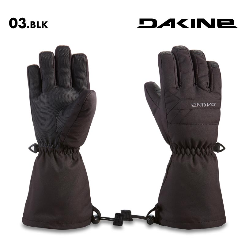 DAKINE/ダカイン キッズ 5指グローブ [YOUTH] YUKON GLOVE 2024 SNOW