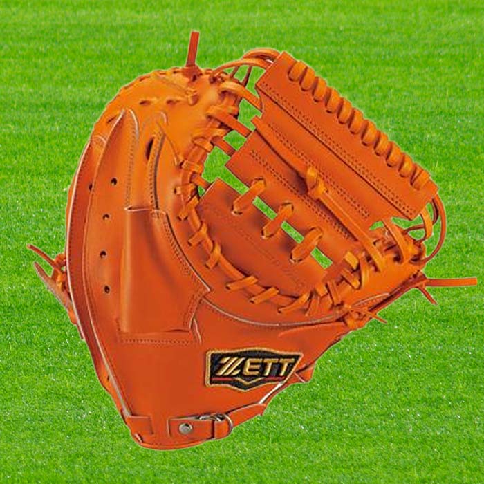 ゼット（ZETT） 硬式キャッチャーミット プロステイタス オレンジ 右投