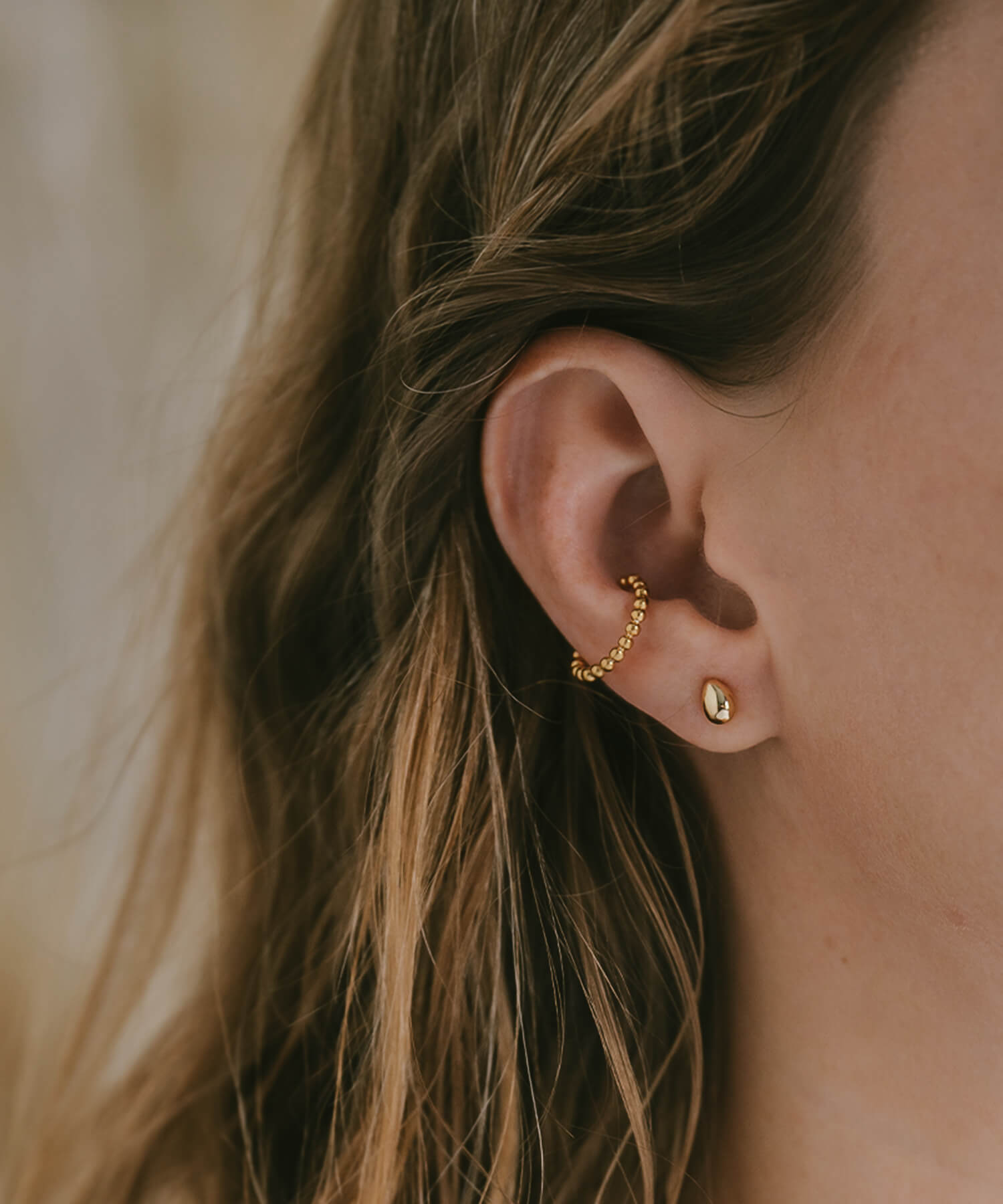 Ops.（オプス） 爆買 ピアス 18金 18k つけっぱなし レディース