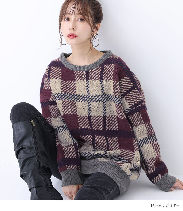 osharewalker（オシャレウォーカー） ニット レディース 秋冬 トップス