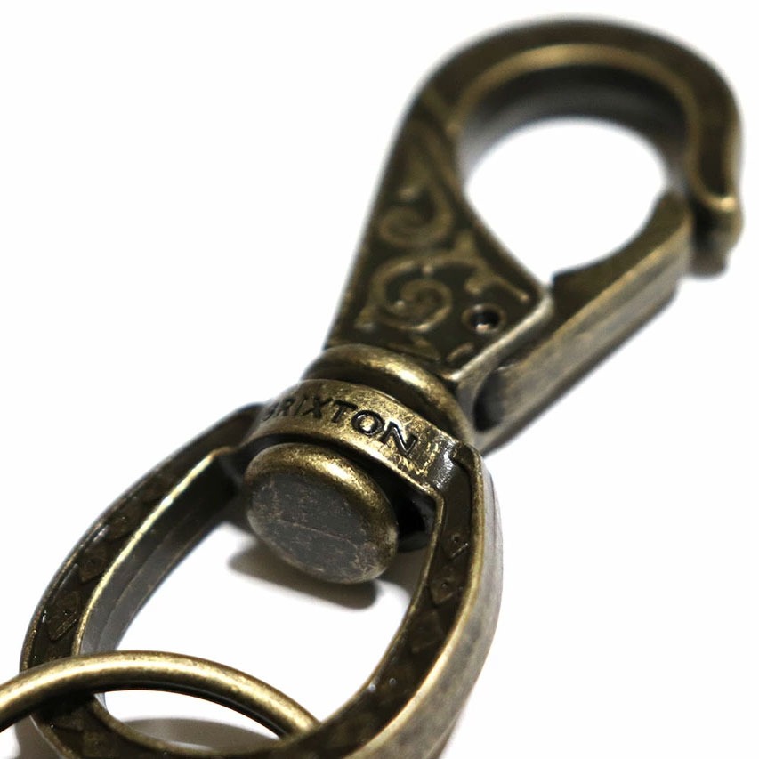 BRIXTON（ブリクストン） SCROLL KEYCHAIN キーチェーン キーホルダー
