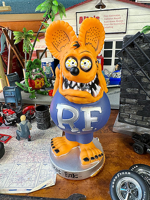 RAT FINK（ラットフィンク） ファンコ ボビングヘッド （オレンジ