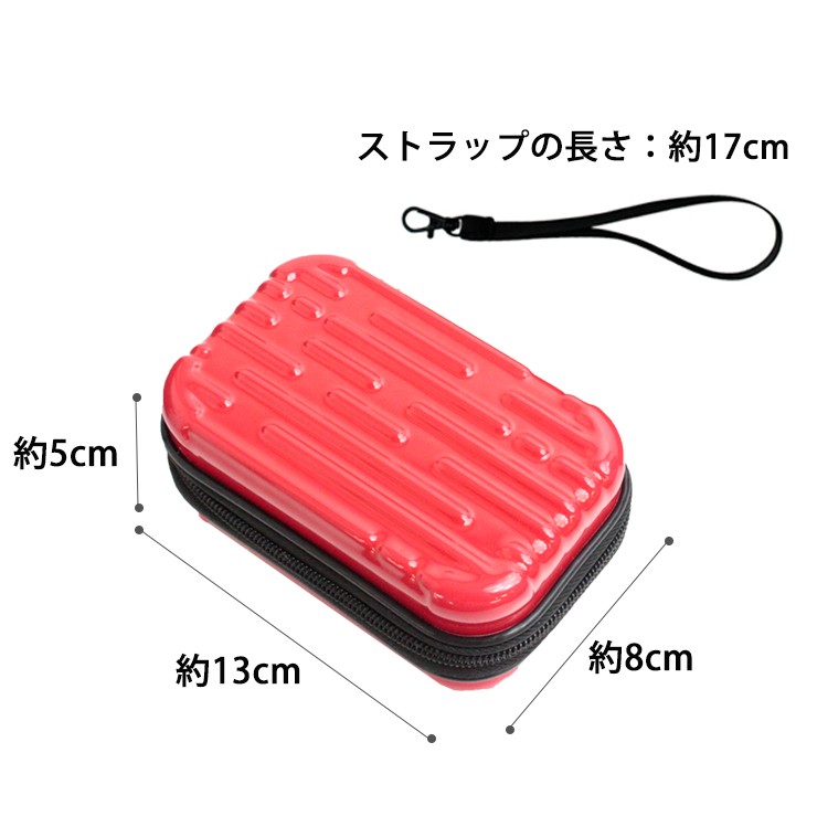 名入れ可能/Shot Navi nano専用 レーザー距離計ハードケース 全10色