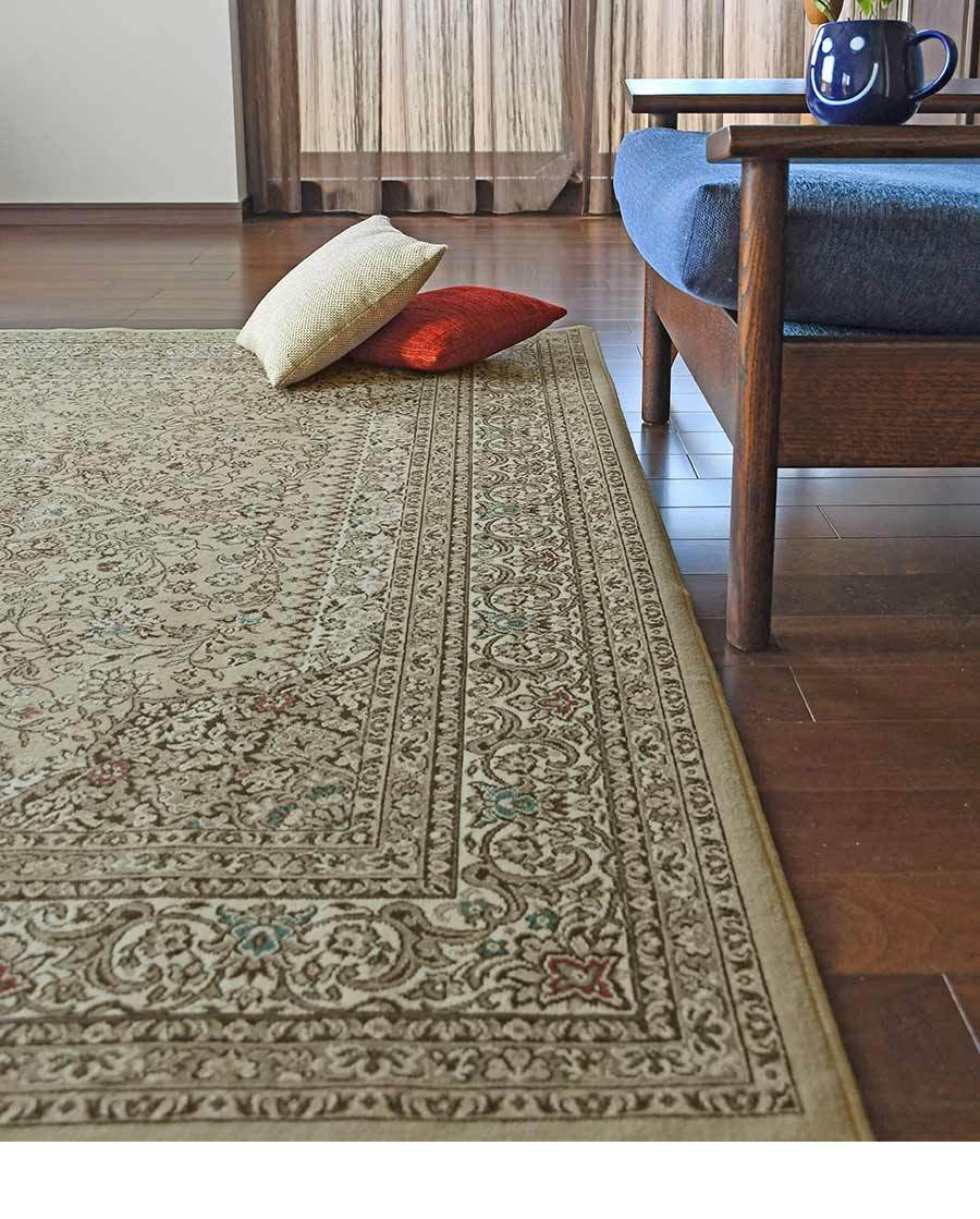 Gre-One（グレワン） ラグ サンマリノ 200×250 cm 洗える 日本製 抗菌