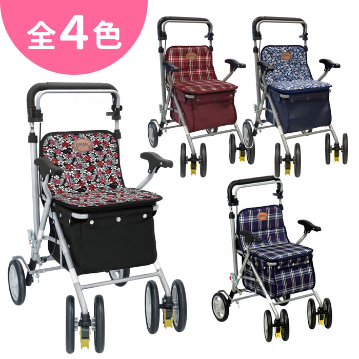 島製作所 デュオST シルバーカー 手押し車 老人用 カート 介護用品