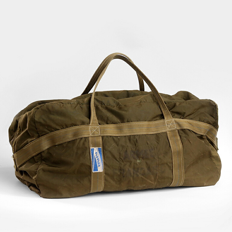 軍放出品 ミリタリー バッグ フランス 空軍 80年代 USED TAP