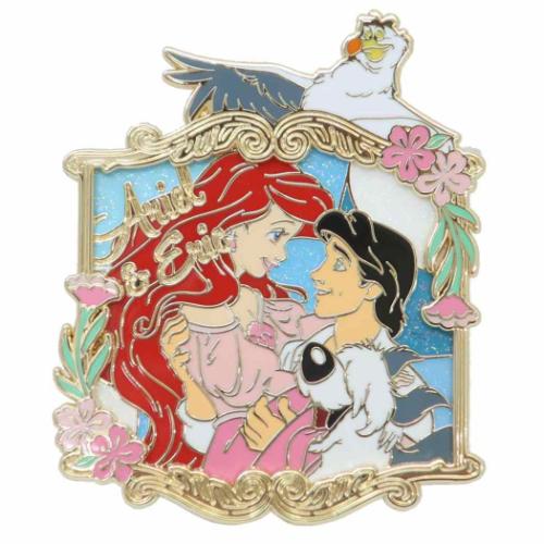 ディズニープリンセス リトルマーメイド キャラクター ピンズ