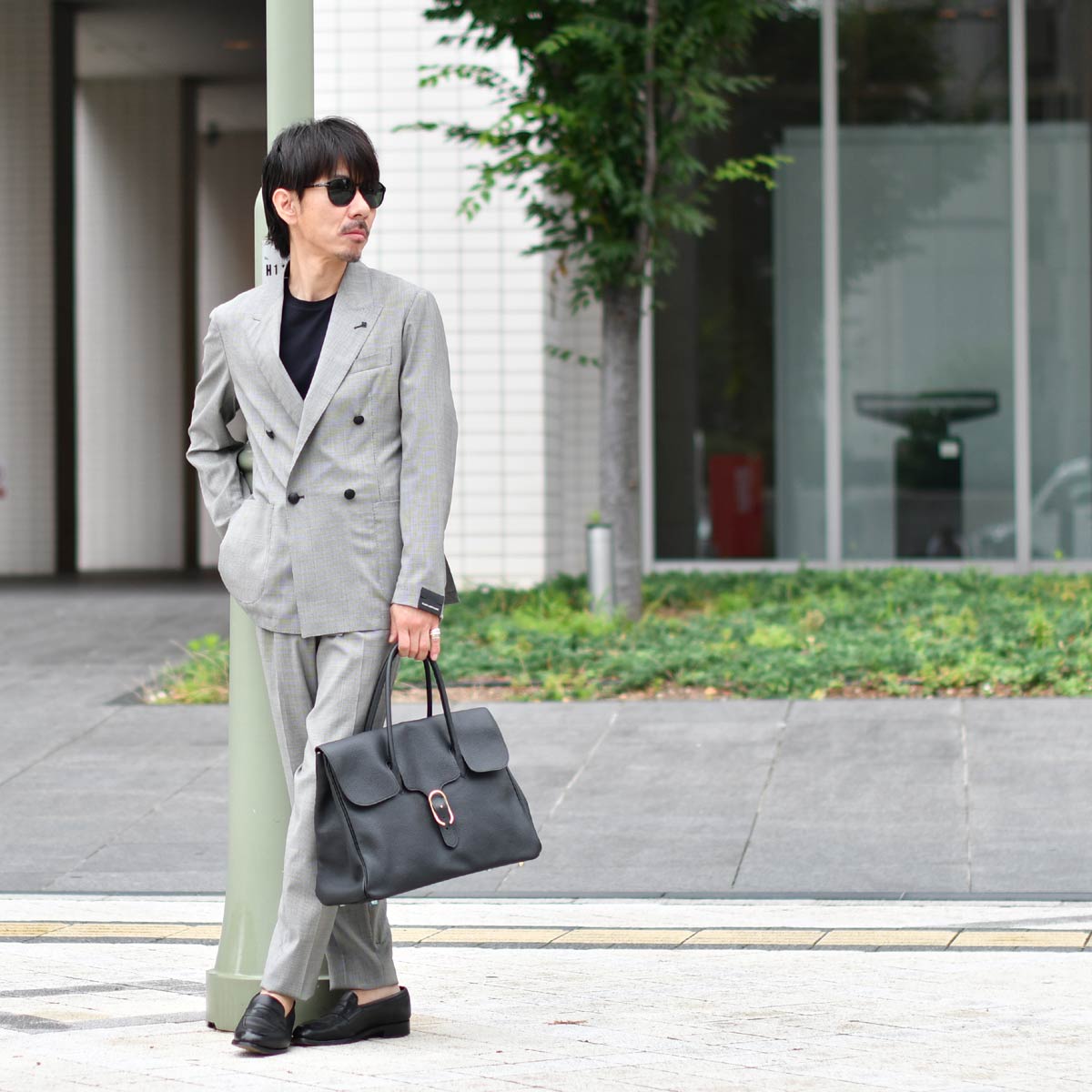 Cisei（シセイ） CISEI【チセイ/シセイ】フラップ付きトートバッグM