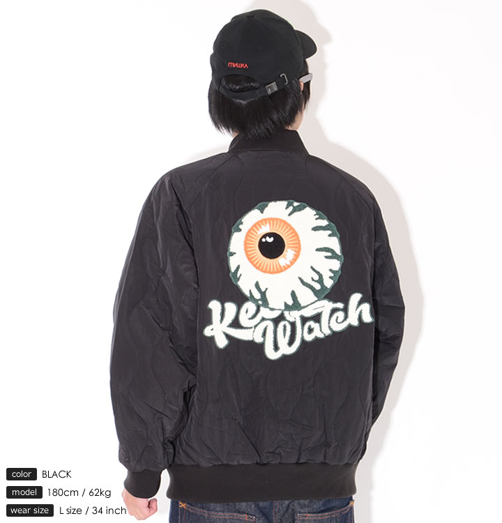 MISHKA（ミシカ） 中綿ジャケット キルティング サガラ刺繍 キープ