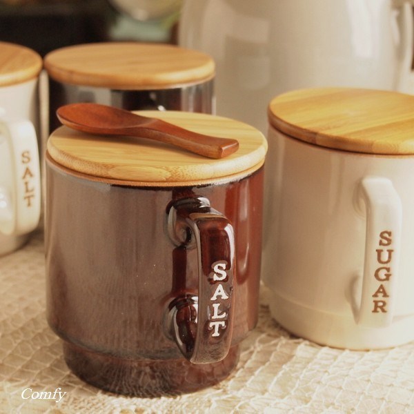 調味料入れ おしゃれなキャニスター マグキャニスター 4種 : 雑貨屋