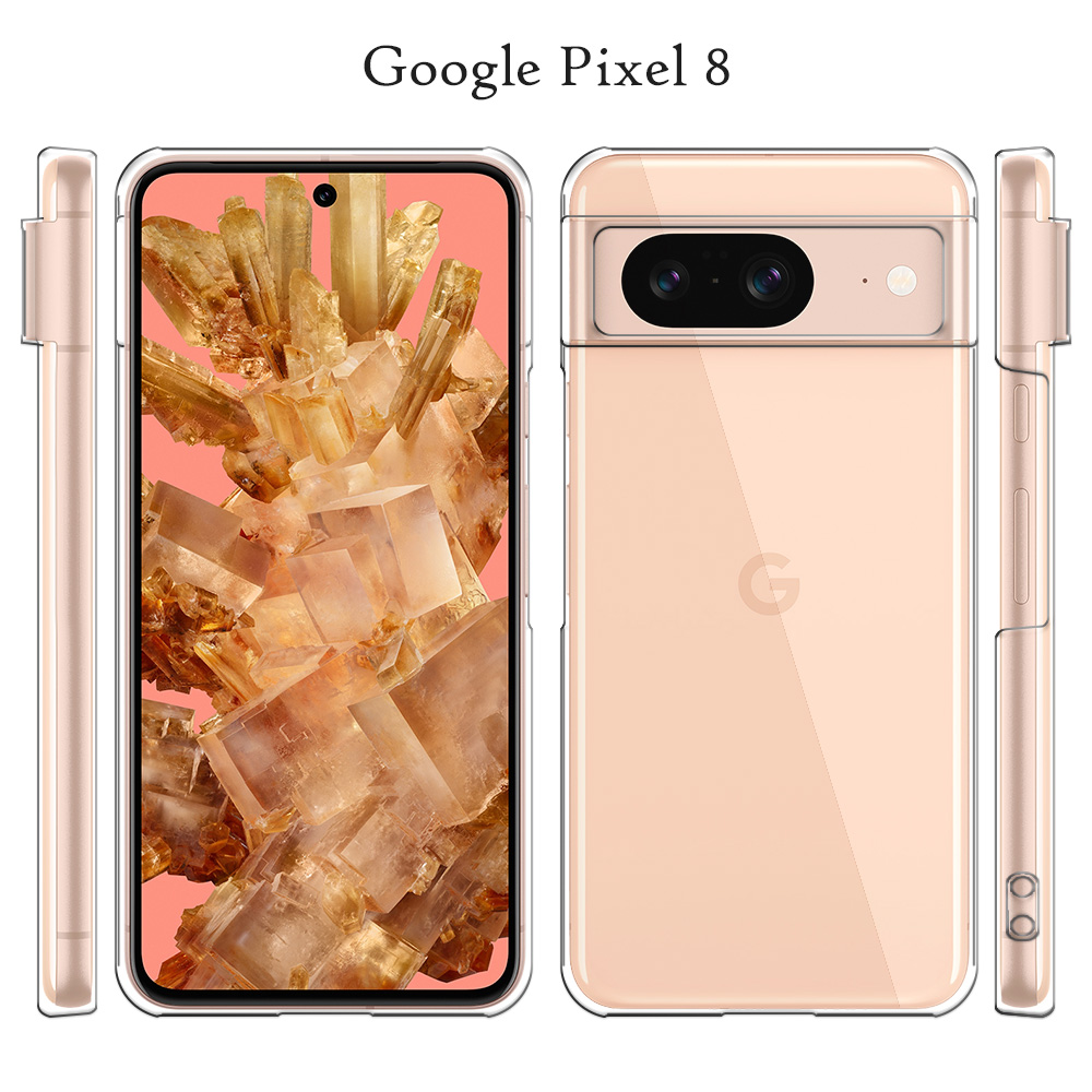 Google Pixel 8 ケース クリア スマホ カバー GooglePixel8