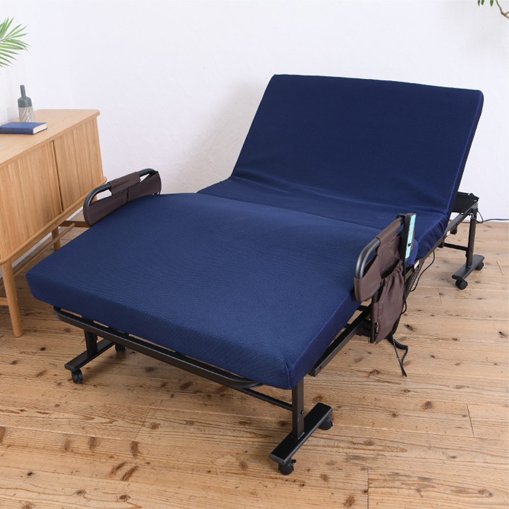 電動ベッド 折り畳み ベッド シングル セミダブル セミシングル