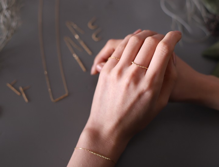 DEVAS 【土日限定1500円OFFクーポン有】 18金 リング k18 ピンキー