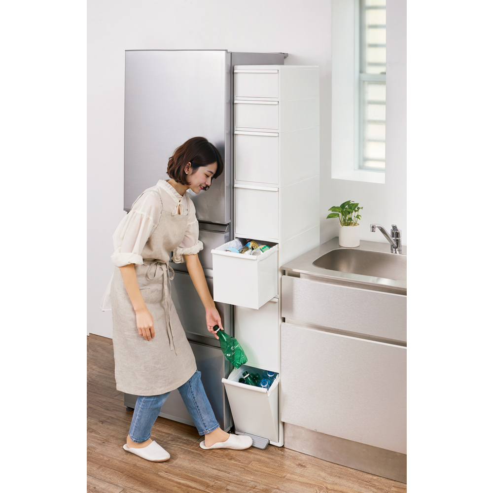 dinos（ディノス） ［幅25.5奥行50高さ178cm］分別すき間