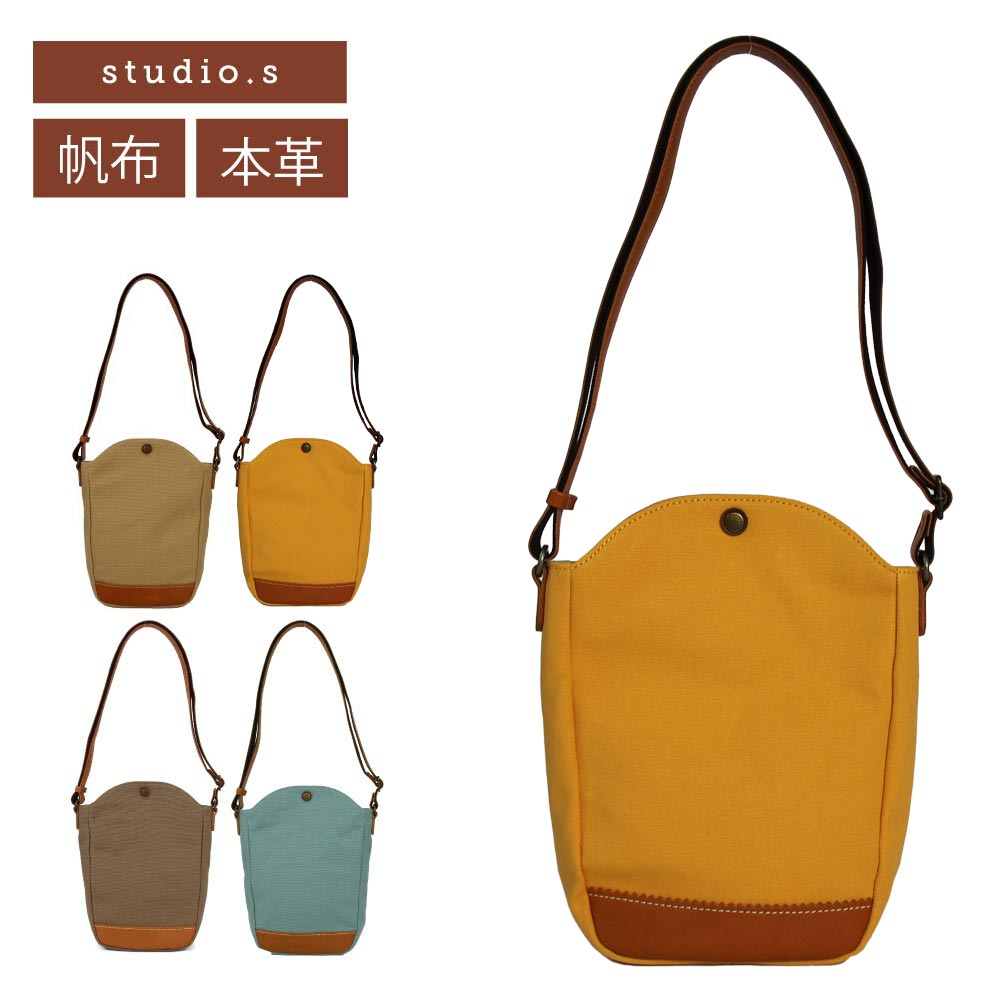 studio.s スタディオ.エス キャンバス ショルダーバッグ レディース 斜