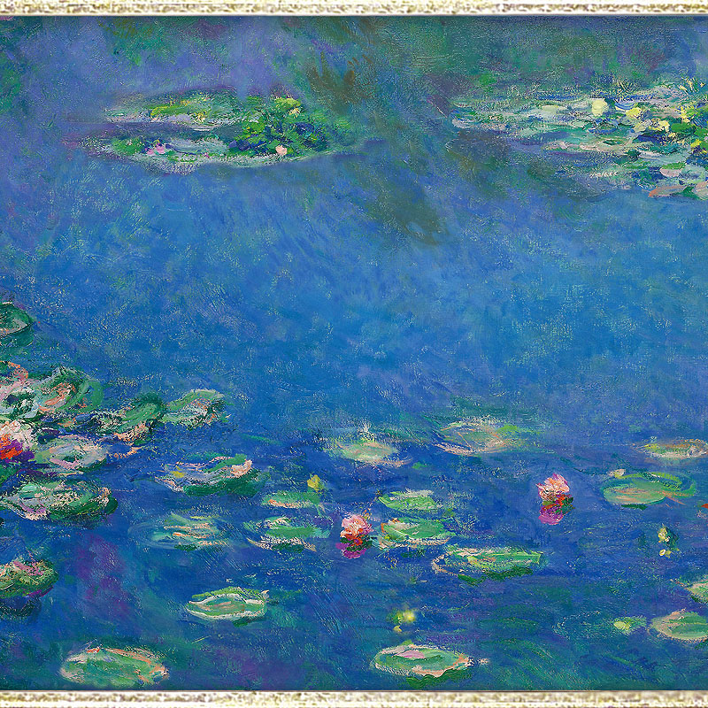 モネ MONET 睡蓮 ( レプリカ) a032-111878.jpg