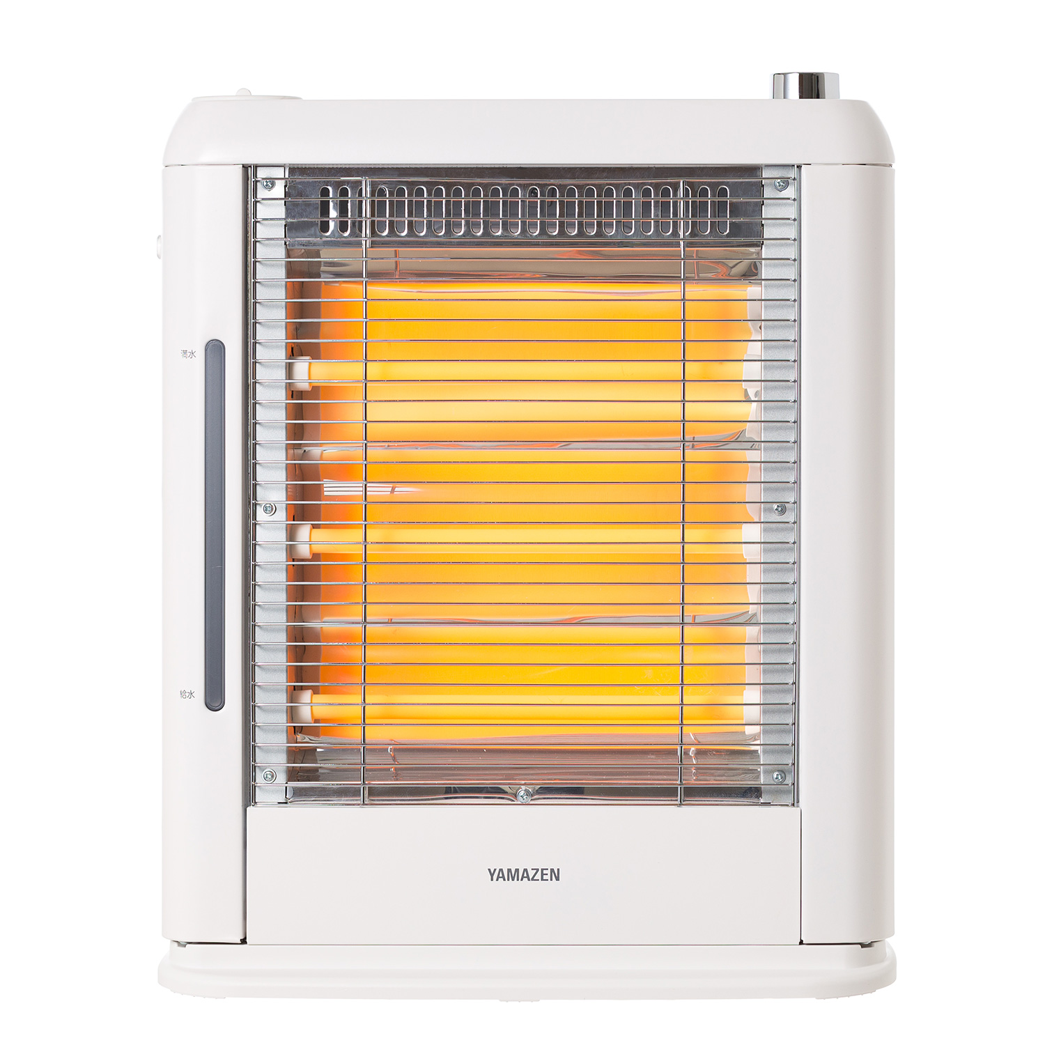 山善（YAMAZEN） 電気ストーブ ヒーター 遠赤外線ストーブ 加湿機能