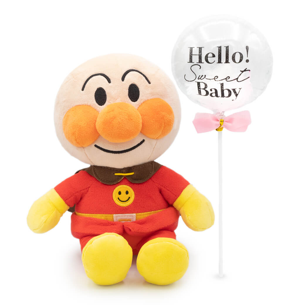 アンパンマン ふわりんスマイルぬいぐるみSplus ばいきんまん ドキン