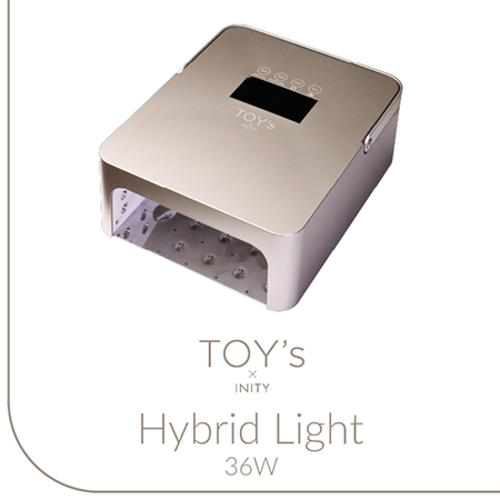 TOY's × INITY ハイブリッドライト ネイルライト コードレス LEDライト