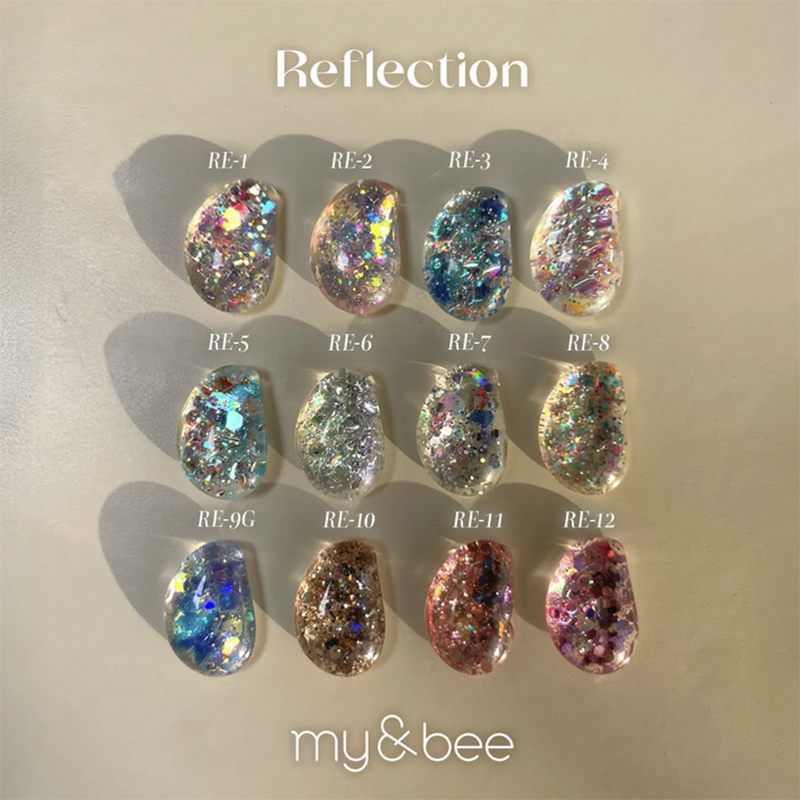 マイビー my＆bee カラージェル リフレクション 4g 12種からご選択 RE