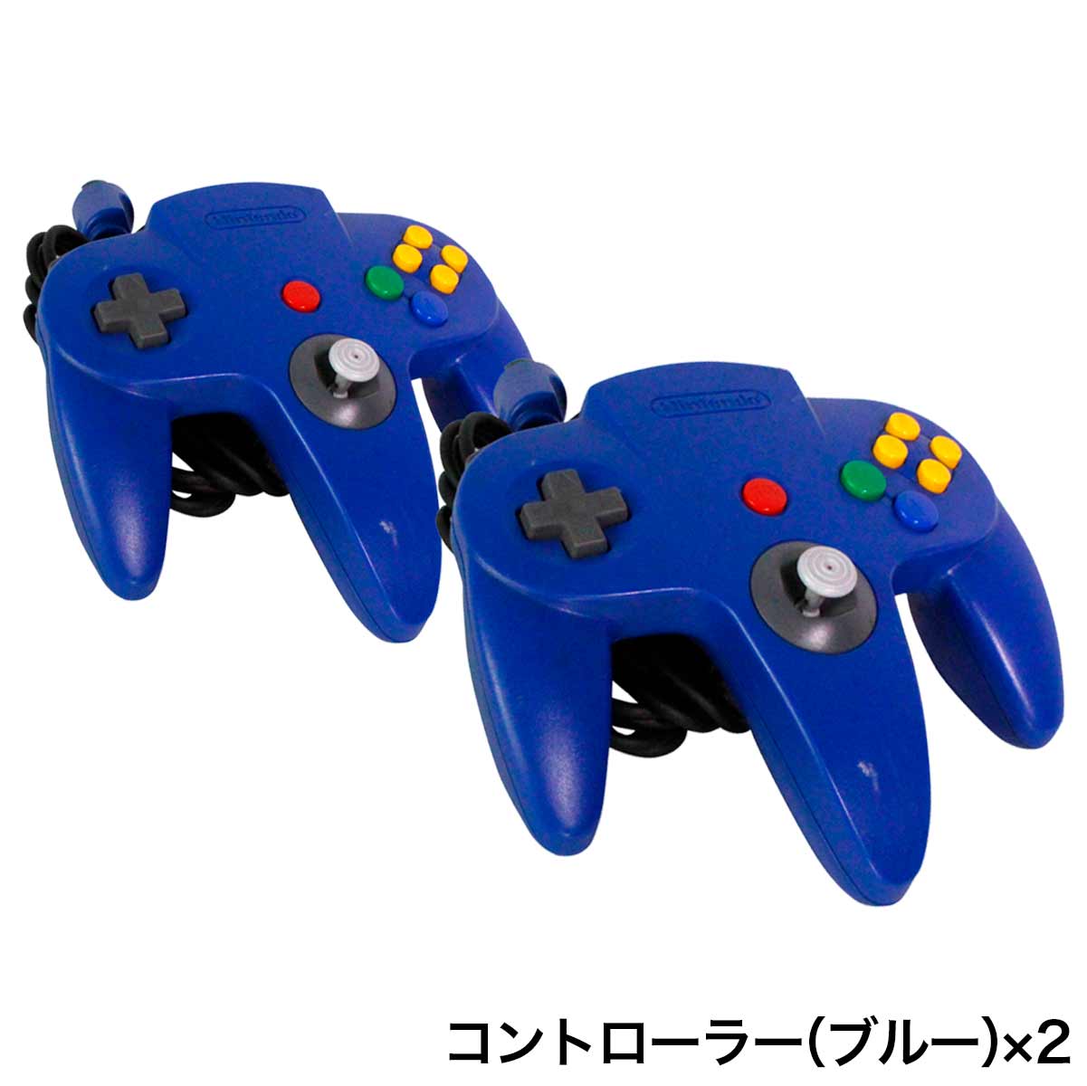 任天堂（Nintendo） ニンテンドー64 本体 コントローラー2個付 すぐ