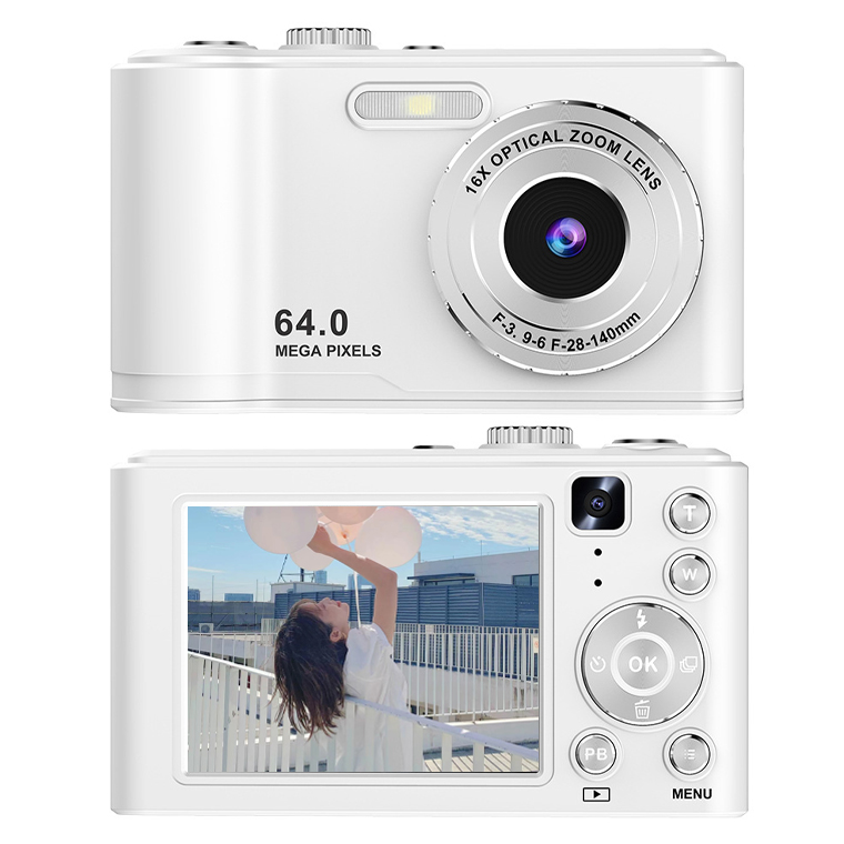 デジタルカメラ 自撮り 修学旅行4K動画撮影 ビデオカメラ 4k 16倍