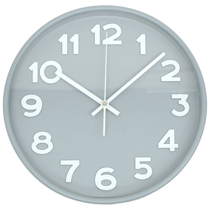 掛け時計 時計 壁掛け 直径30cm おしゃれ アナログ 北欧 静音 シンプル