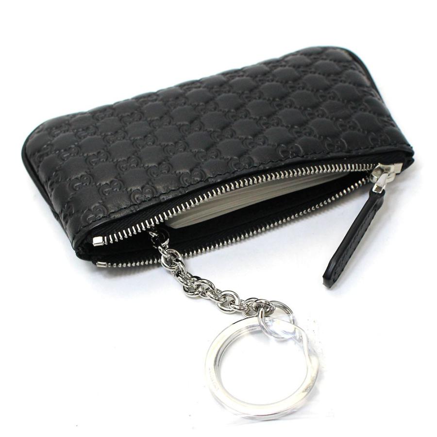 GUCCI（グッチ） コインケース 小銭入れ マイクロGG レザー キーリング