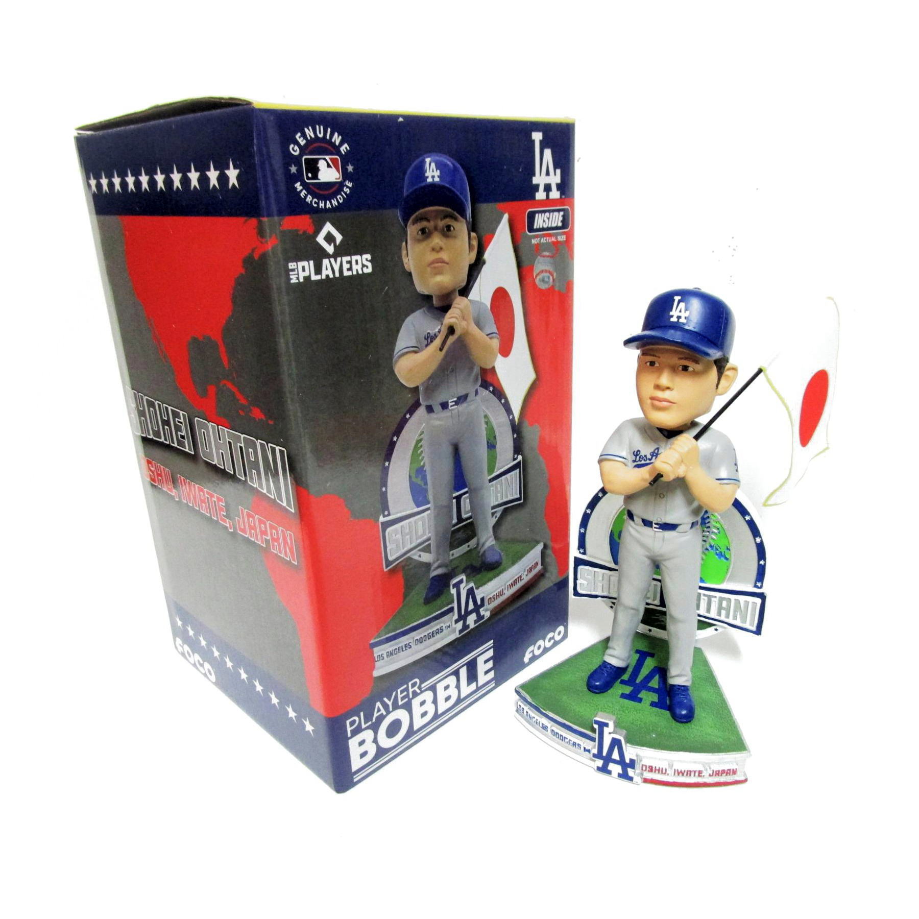 ドジャース 大谷翔平 日の丸 岩手県 奥州市 2024年 限定424体