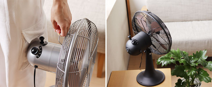 HERMOSA RETRO FAN TABLE ハモサ レトロファン テーブル（扇風機 卓上