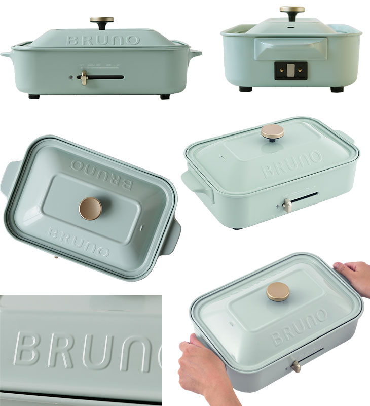 BRUNO（ブルーノ） コンパクトホットプレート（鉄板焼き たこやき