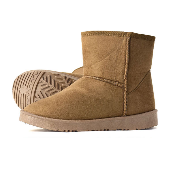 FLAG ON CREW ムートンブーツ メンズ ショートブーツ マイクロファー