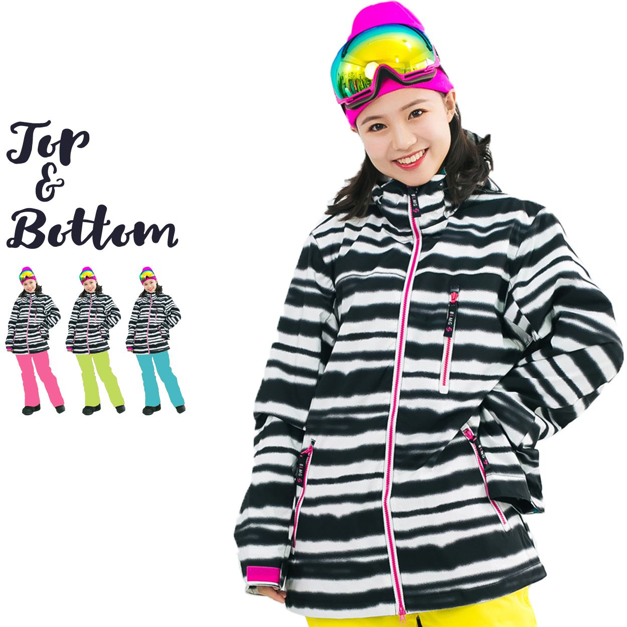 スキーウェア スノボウェア レディース メンズ 上下セット