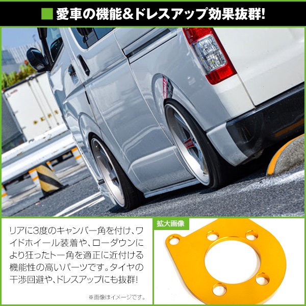 リアキャンバープレート トヨタ プリウス 30系 前期/後期対応