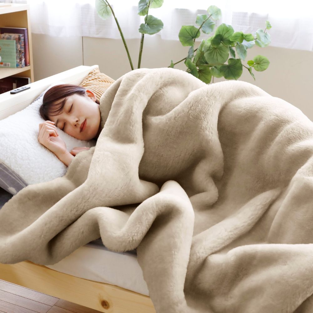 ロマンス小杉 爆買 毛布 ダブル 厚手 暖かい ブランケット 日本製