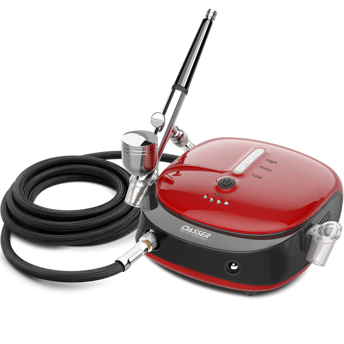 エアブラシ 充電式 エアブラシセット ミニコンプレッサー 1000mAh電池