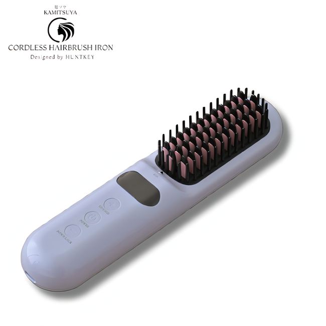 髪ツヤ コードレスブラシアイロンHBI-X1 ※メーカーから直送 （北海道