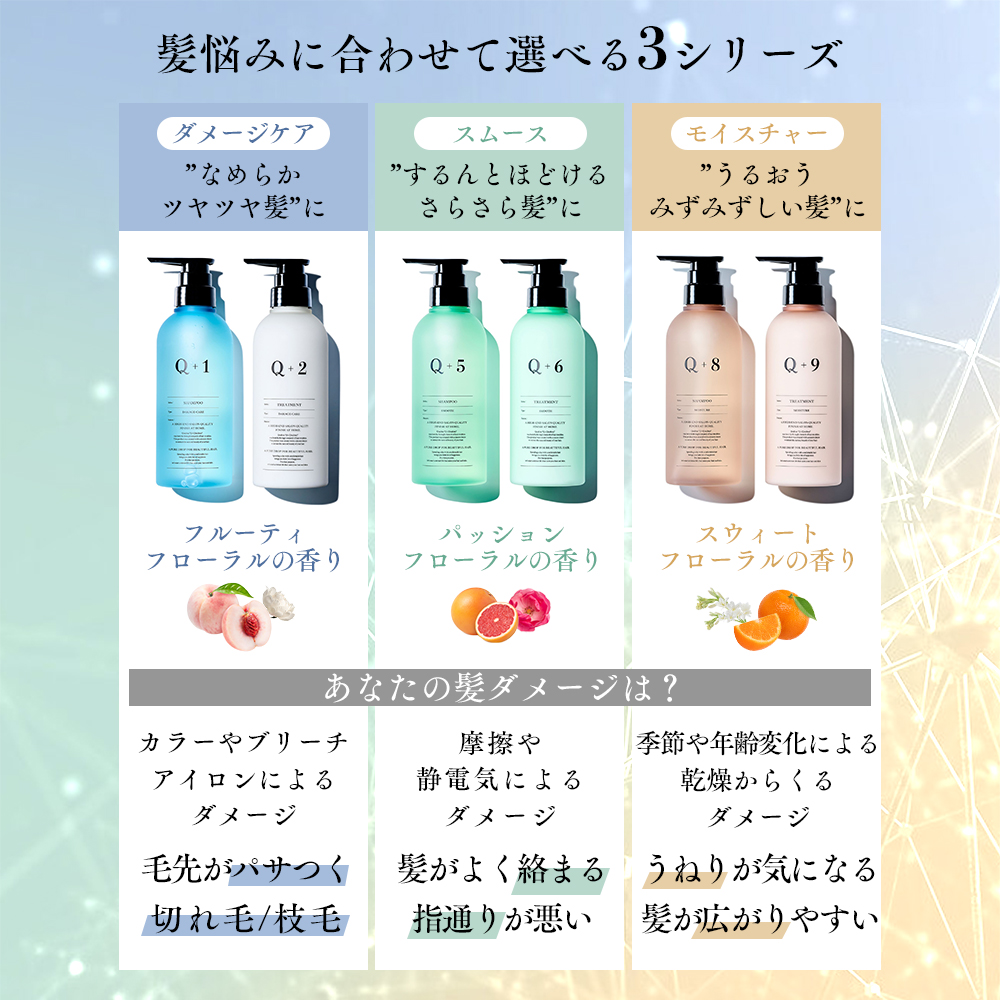 20％OFFクーポン】2日0:00まで！Q+ ( クオリタス ) シャンプー