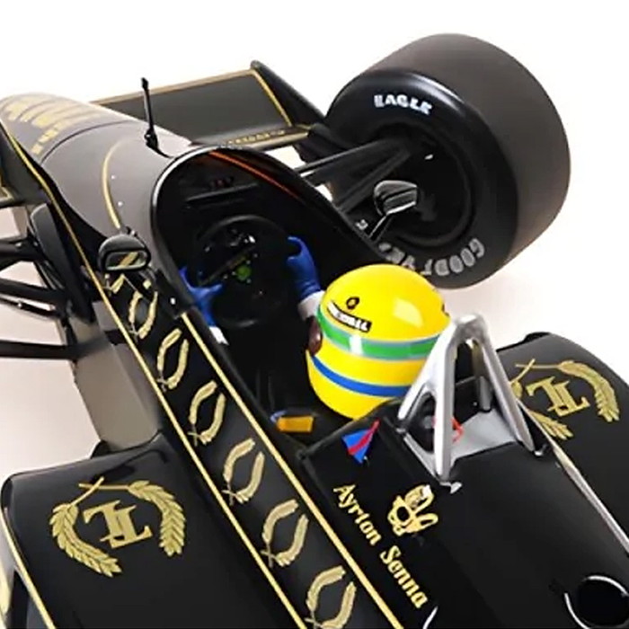 ミニカー 1/18 ロータス ルノー 98T アイルトン・セナ ドイツGP 1986