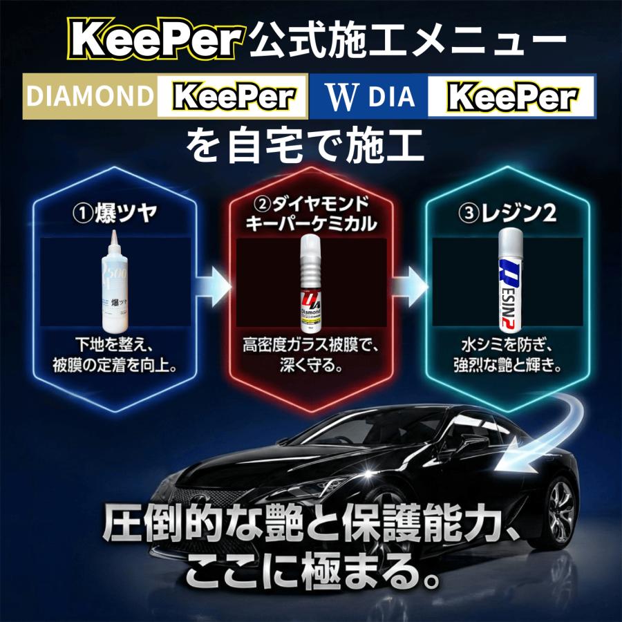 KeePer技研 ダイヤモンドキーパー レジン2 爆ツヤ 300ml コーティング