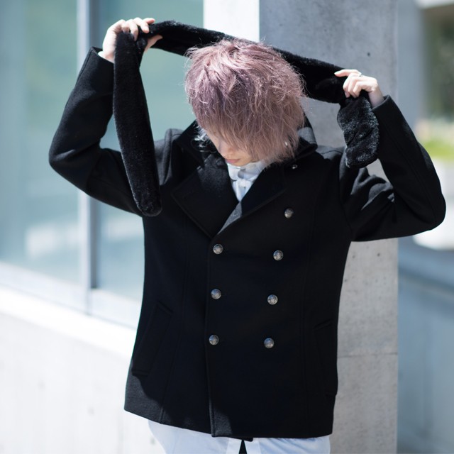 メタルボタンナポレオンPコート | メンズスカートなどモード系