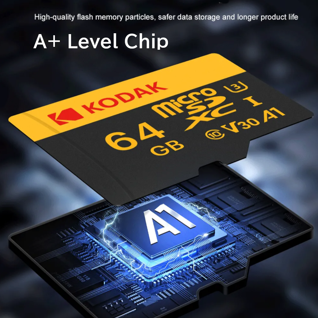 KODAK Micro SDカード 64GB｜SDXC メモリーカード ｜スマホ カメラ