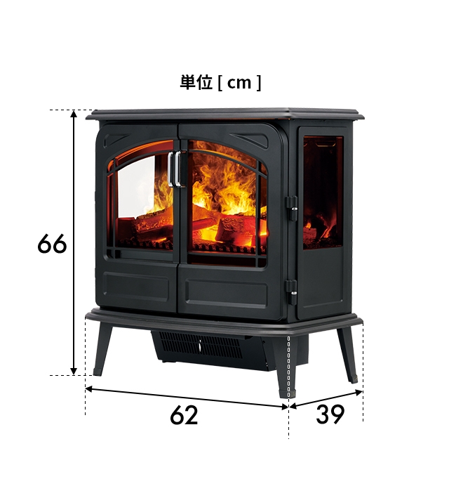 Opti-myst ディンプレックス 選べる豪華特典 暖炉型 ファンヒーター
