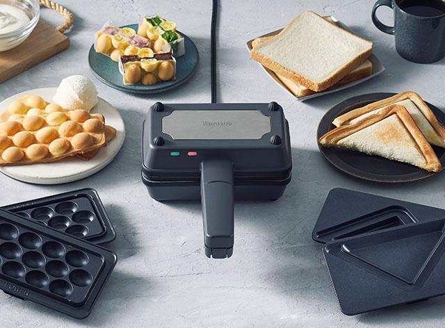 ビタントニオ（Vitantonio） 豪華特典付き ワッフルメーカー エッグ