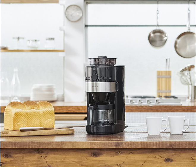 siroca（シロカ） コーヒーメーカー 選べる2大特典 コーン式全自動