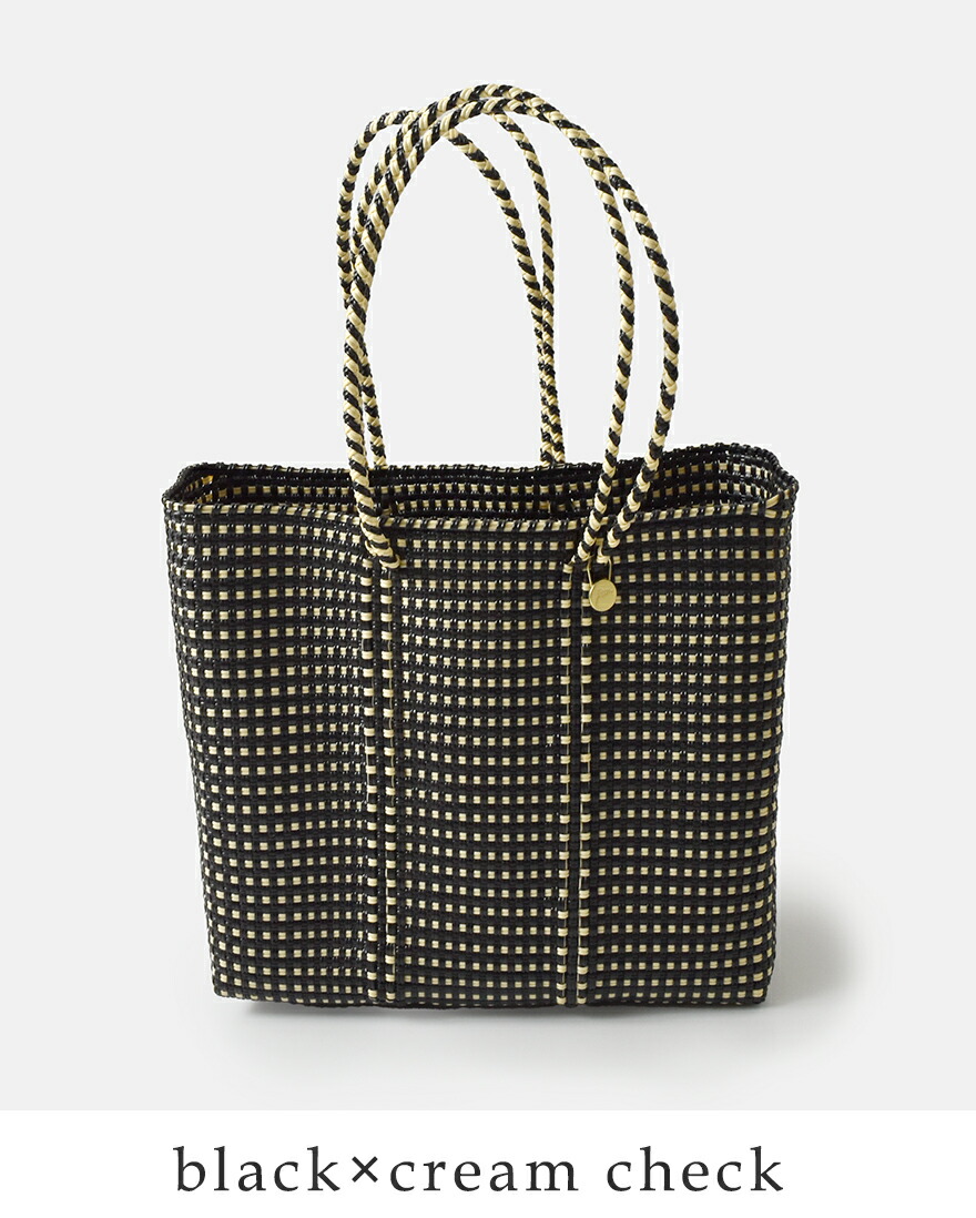 Letra（レトラ） メルカドバッグ ロングハンドル Mサイズ CROSS LINE